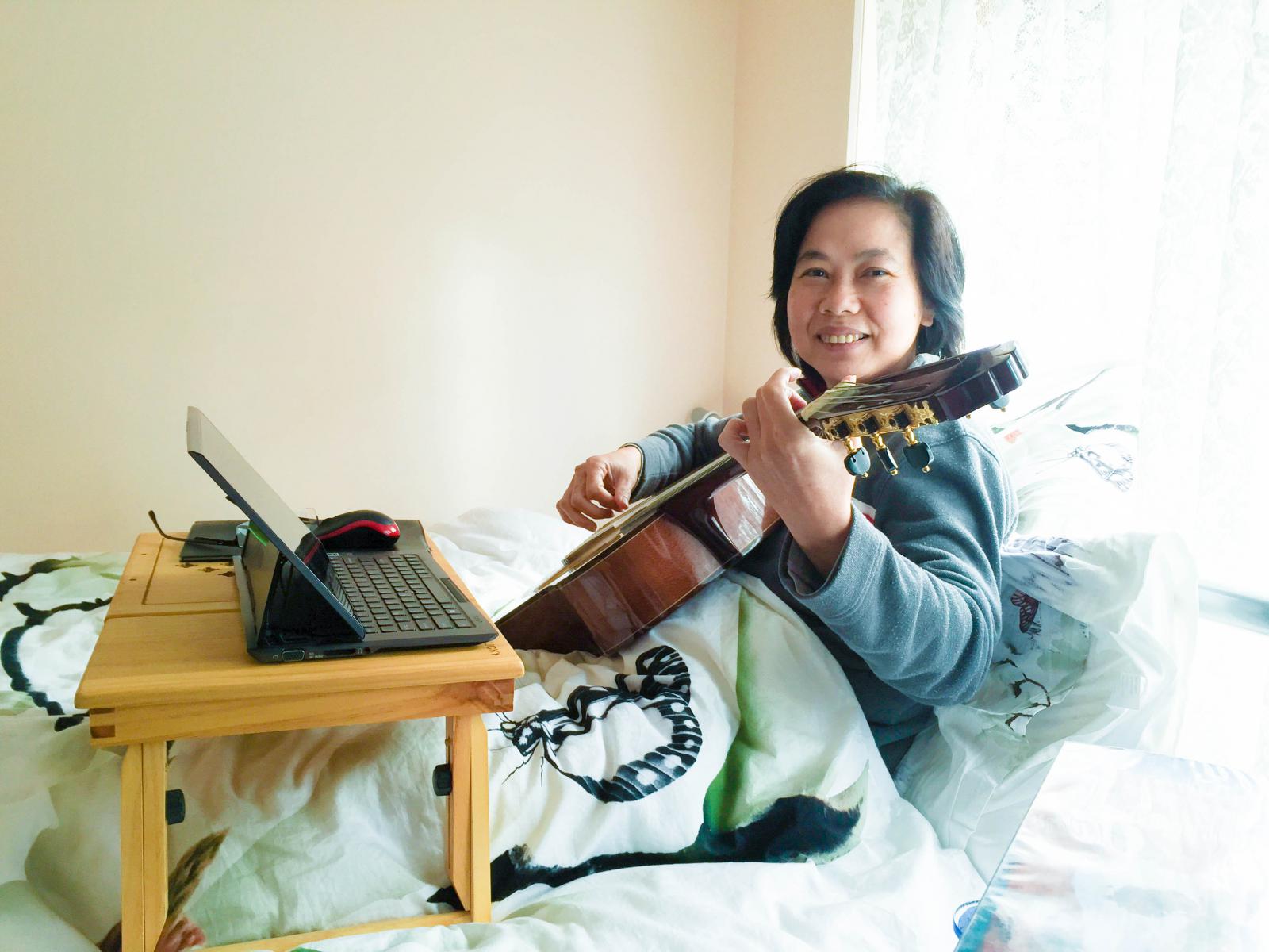 Dr Vo Thi Hoang Yen and her musical talent