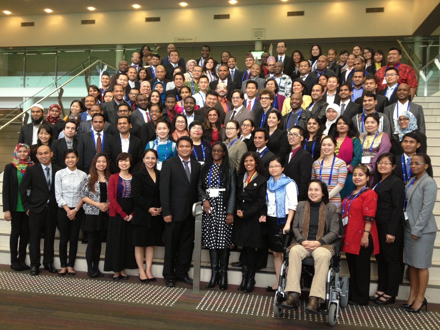 Dr Vo Thi Hoang Yen at the Australia Awards Leadership Program in Canberra, 2014