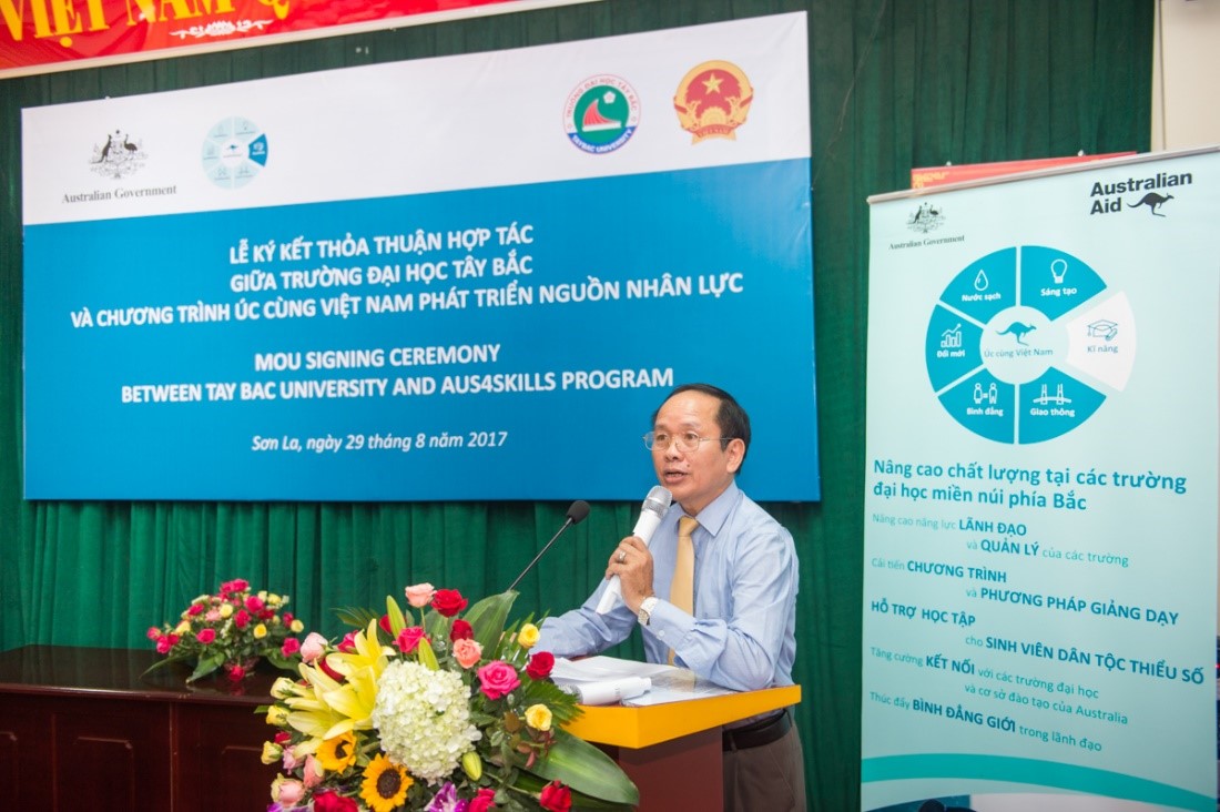 Dr_ Nguyen Van Bao, Rector of Tay Bac University