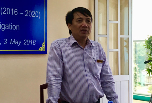 Dr. Nguyen Van Chuong, Principal of Vocational College of Machinery and Irrigation